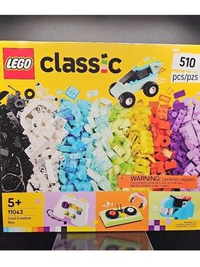 LEGO Set #11043 Building Blocks Classic 510 Pieces Creative Box Construction Set